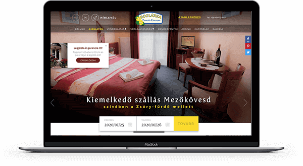 Profi weboldal készítés - Creative Site